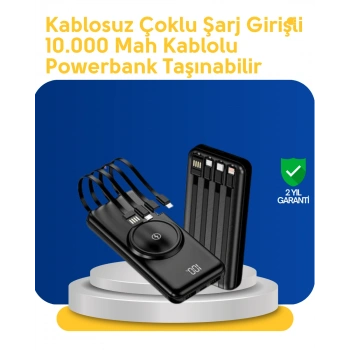 Akıllı Koruma Sistemli Powerbank – Hızlı, Güvenli ve Modern