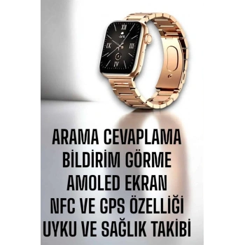 Akıllı Saat Adımsayar, Nabız Takibi ve GPS Destekli Kadınlara Özel