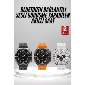 Akıllı Saat Amoled Ekran Bluetooth Bağlantılı Sağlık Takibi GPS Uyumlu