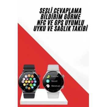 Akıllı Saat Arama Cevaplama Müzik Dinleme GPS Takibi