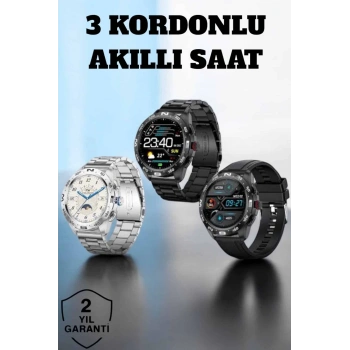 Akıllı Saat Arama Cevaplayan Titreşim Özelliğiyle Bildirim Görebilen