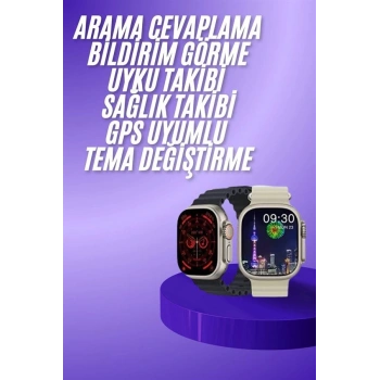 Akıllı Saat Bluetooth Bağlantılı Uyku ve Sağlık Takibi