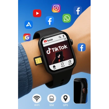 Akıllı Saat Iphone Ve Android Tüm Telefonlara Uyumlu Instagram,YouTube,Whatsapp  FG5