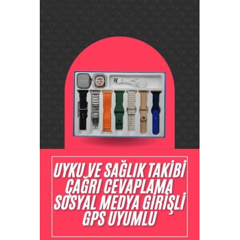 Akıllı Saat Unisex Akıllı Saat Çoklu Kordon Seçeneği Çelik Kordon Plastik Kordon