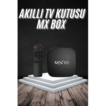 Akıllı Tv Kutusu Mx Box Android 7.1 Tv Kutusu 2.4g Wifi