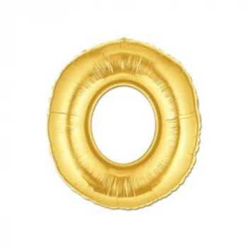 Altın Sarısı Folyo Harf Balon 1 Metre