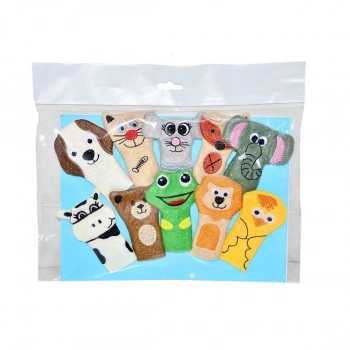 AND-5086  HAYVANLAR  PARMAK KUKLA SET10LU