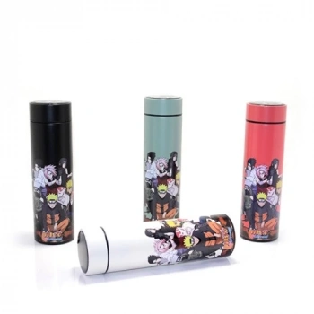 Anime Baskılı Dijital Göstergeli Termos 500 ml Model 2