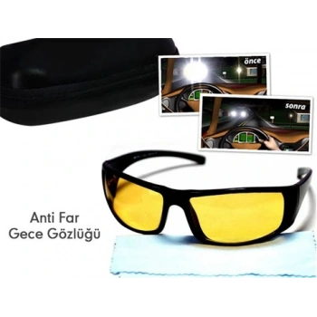 Anti Far Gece Görüş Gözlüğü