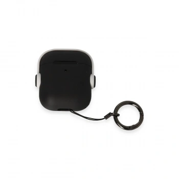 Apple Airpods 2 (2.nesil) Cool Kılıf - Siyah-beyaz