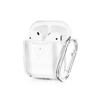 Apple Airpods 2 (2.nesil) Hang Kılıf - Şeffaf