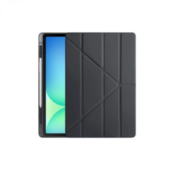 Apple İpad Pro 13 (2024) Kılıf Kalemlikli Hugo Tablet Kılıfı - Siyah