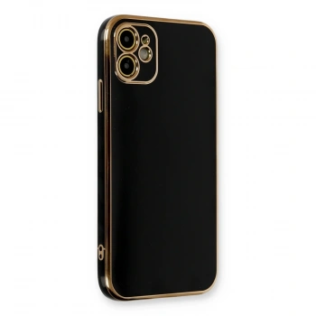 Apple İphone 11 Kılıf Volet Silikon - Siyah