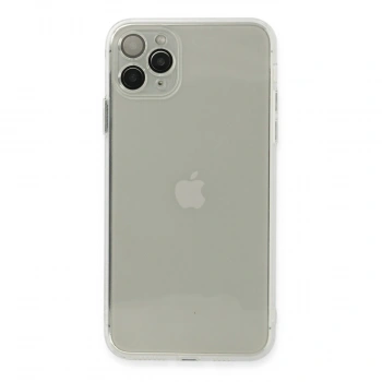 Apple İphone 11 Pro Max Kılıf Fly Lens Silikon - Şeffaf