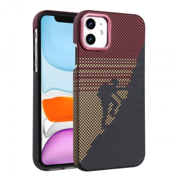 Apple İphone 11 Vega Magsafe Kapak - Kırmızı