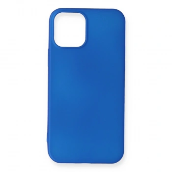 Apple İphone 12 Mini Kılıf First Silikon - Mavi