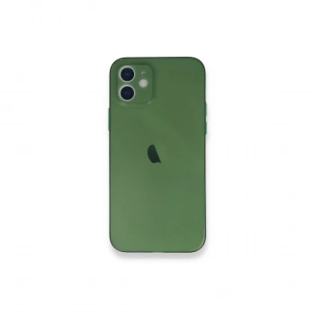 Apple İphone 12 Mini Kılıf Pp Ultra İnce Kapak - Yeşil