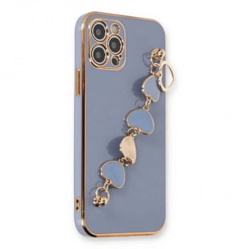 Apple İphone 12 Pro Kılıf Esila Silikon - Gri