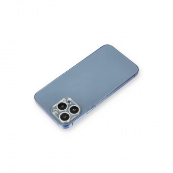 Apple İphone 12 Pro Shine Kamera Lens Koruma Cam - Gümüş