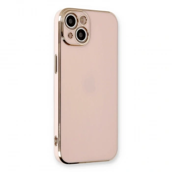 Apple İphone 13 Kılıf Volet Silikon - Pembe