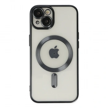 Apple İphone 14 Kılıf Kross Magneticsafe Kapak - Siyah