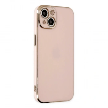 Apple İphone 14 Kılıf Volet Silikon - Pembe
