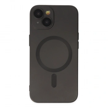 Apple İphone 14 Plus Kılıf Moshi Lens Magneticsafe Silikon - Siyah