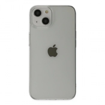 Apple İphone 14 Plus Kılıf Pc Sert Şeffaf Kapak - Şeffaf