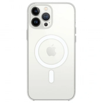 Apple İphone 14 Pro Kılıf Magneticsafe Şeffaf Silikon - Şeffaf