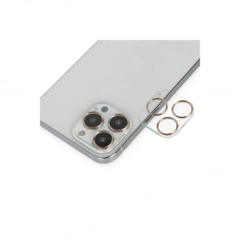 Apple İphone 14 Pro Max Band Metal Kamera Lens - Gold