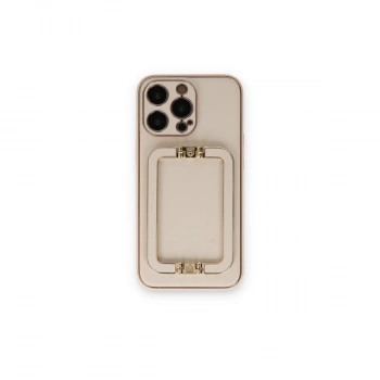 Apple İphone 14 Pro Max Kılıf Coco Elit Kapak - Gold