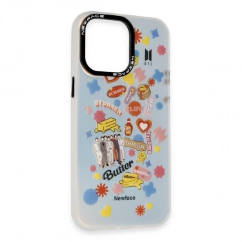 Apple İphone 14 Pro Max Kılıf Estoril Desenli Kapak - Estoril - 16
