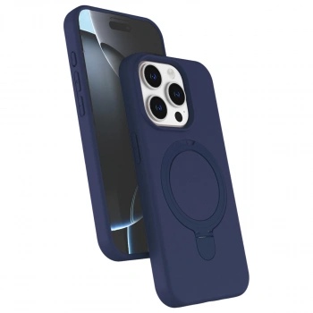 Apple İphone 14 Pro Max Regal Magsafe Standlı Kapak - Lacivert