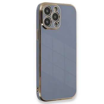 Apple İphone 15 Pro Kılıf Volet Silikon - Mavi