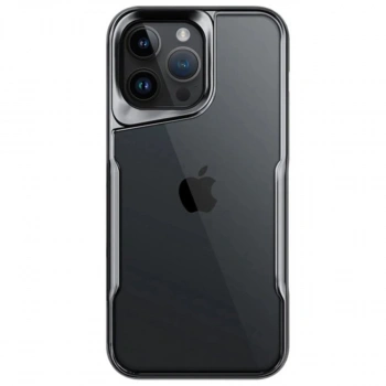 Apple İphone 15 Pro Max Kılıf Boyi Silikon Kapak - Titan Gri