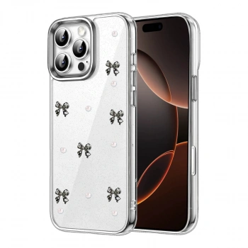 Apple İphone 16 Pro Max Fiyonk Desenli Kapak - Desen 8