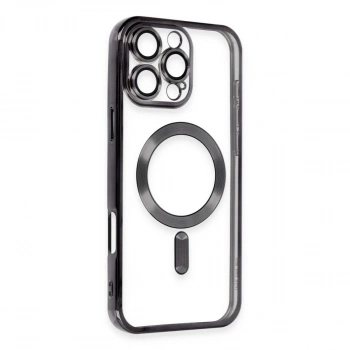 Apple İphone 16 Pro Max Kılıf Kross Magneticsafe Kapak - Siyah