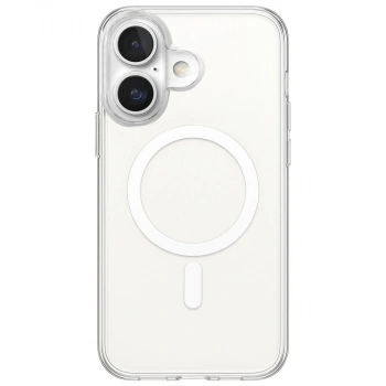 Apple İphone 17 Kılıf Magneticsafe Şeffaf Silikon - Şeffaf