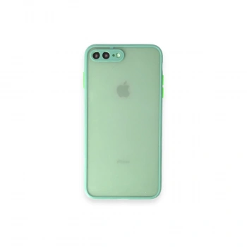 Apple İphone 7 Plus Kılıf Montreal Silikon Kapak - Turkuaz