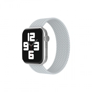 Apple Watch 38mm Ayarlı Solo Silikon Kordon (SAAT DEĞİLDİR) - Beyaz