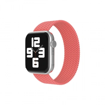 Apple Watch 42mm Ayarlı Solo Silikon Kordon (SAAT DEĞİLDİR) - Pembe