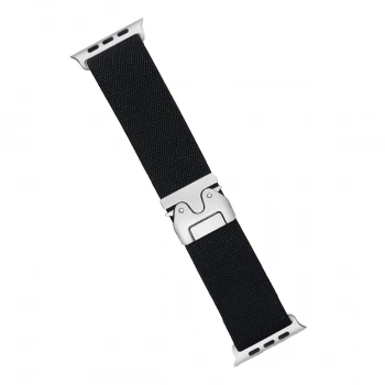 Apple Watch 42mm Forest Kumaş Kordon (SAAT DEĞİLDİR) - Siyah