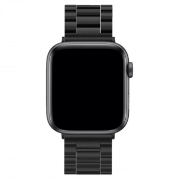 Apple Watch 42mm Metal Baklalı Kordon (SAAT DEĞİLDİR) - Siyah