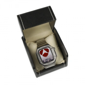 Apple Watch 44mm Kr409 Metal Kordon (SAAT DEĞİLDİR) - Gümüş