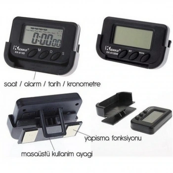 Araç İçi Dijital Saat (5324)