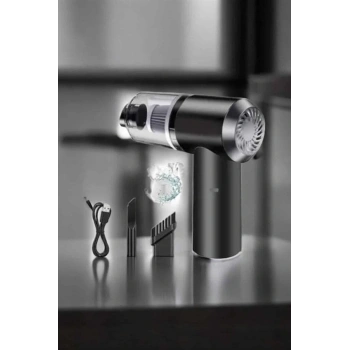 Araç İçi Süpürge Filtreli Şarjlı Süpürge Vakumlu Yıkanabilir