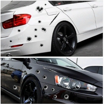 Araç Sticker Yara Bere Oto Sticker Yara Şeklinde 3d
