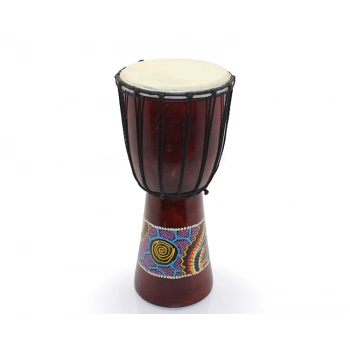 Batikli Ahşap Darbuka 30 Cm