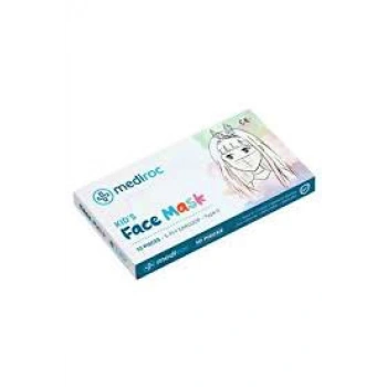 BEYAZ ÇOCUK MASKESİ LASTİKLİ 10 PARÇA (5324)