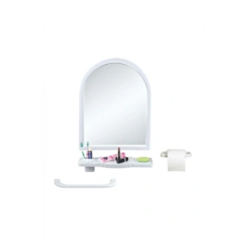 BEYAZ MEGA AYNA SETİ (5324)